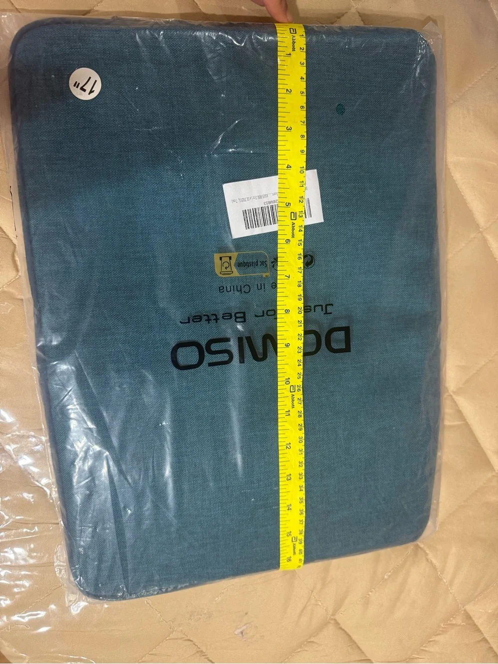 DOMISO 17” Laptop Sleeve Case ASUS ROG Strix GL702VS Teal New